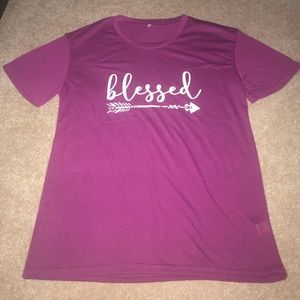 Blessed large T-shirt